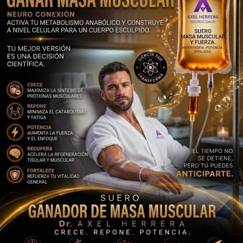 Suero Venoso para Ganar Masa Muscular