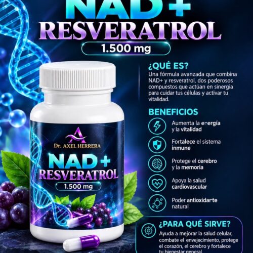 NAD+ Resveratrol 1.500 mg