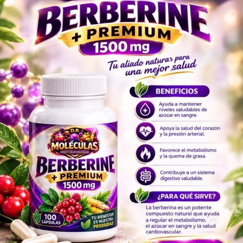 Berberine + Premium 1500 mg