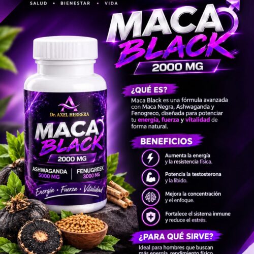 Maca Black 2000 mg
