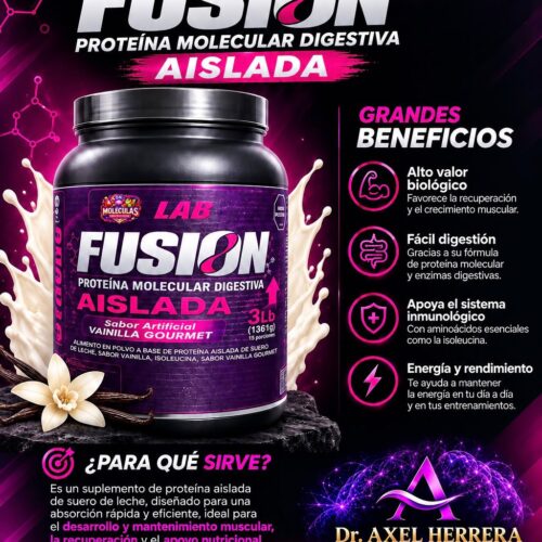 Lab Strong Fusion - Proteína Molecular Digestiva Aislada