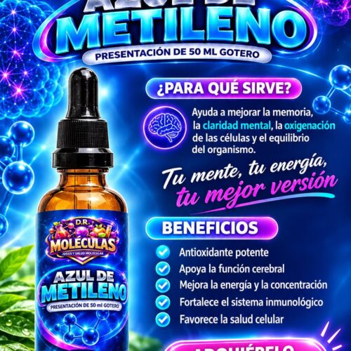 Azul de Metileno 50 ml Gotero