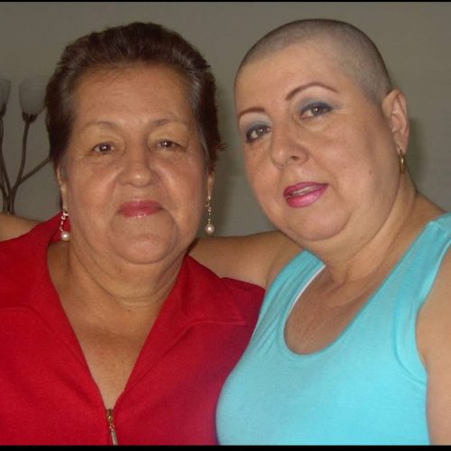 mamá y tía